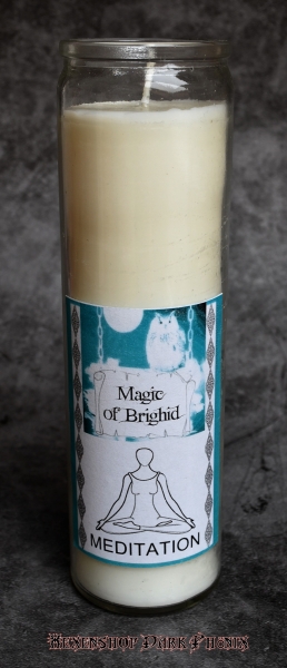 Hexenshop Dark Phönix Magic of Brighid Ritual Glaskerze Meditation